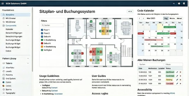 Sitzplan- und Buchungssystem - BCM Solutions GmbH